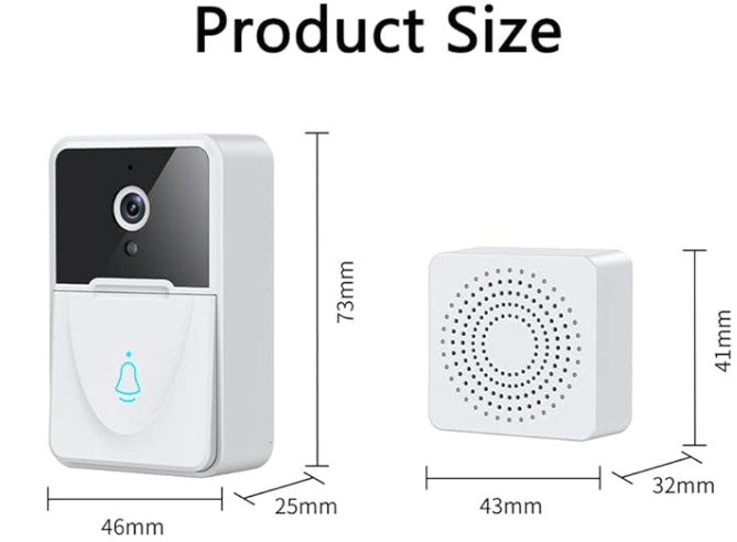 Video Portero con Timbre USB